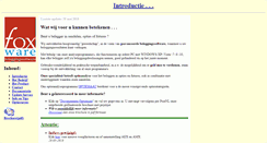 Desktop Screenshot of foxware.nl